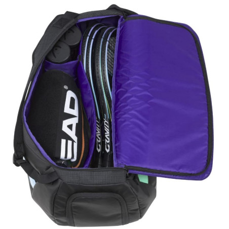 Sac de Tennis HEAD GRAVITY R-PET SPORT BAG Noir / Violet 2022
