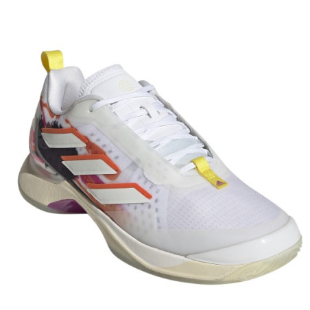 Chaussures ADIDAS Femme AVACOURT Toutes surfaces Blanc / Orange / Jaune AH 2022