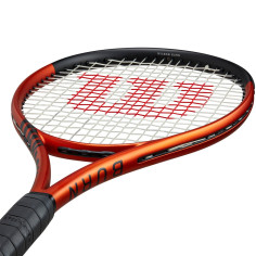 Raquette WILSON BURN 100 V4.0 Orange / Noir 16x19 (300 g)... 2