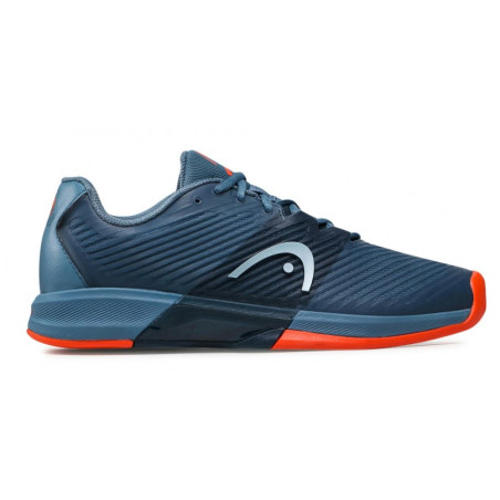 Chaussures HEAD Homme REVOLT PRO 4.0 Terre Battue Bleu / Orange PE 2022