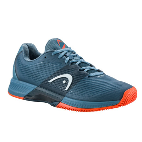 Chaussures HEAD Homme REVOLT PRO 4.0 Terre Battue Bleu / Orange PE 2022
