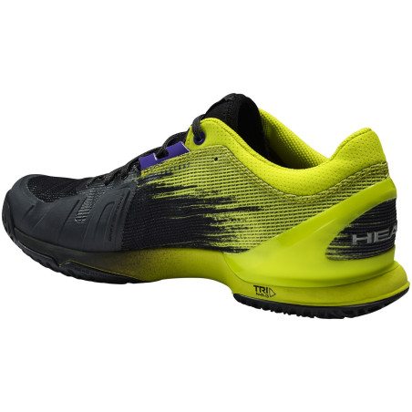 Chaussures HEAD Homme SPRINT PRO 3.0 LTD Noire / Jaune 2021