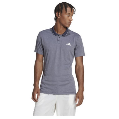 Polo ADIDAS Homme FreeLift Gris / Orange PE 2023