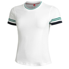 T-Shirt WILSON Femme BASELINE SEAMLESS Tee Ecru / Vert 2023
