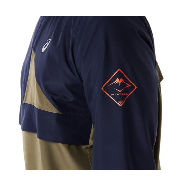 Veste ASICS Homme FUJITRAIL ANORAK Marine /...