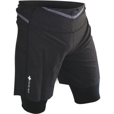 Short Running RAIDLIGHT Homme RESPONSIV 2IN1 Noir