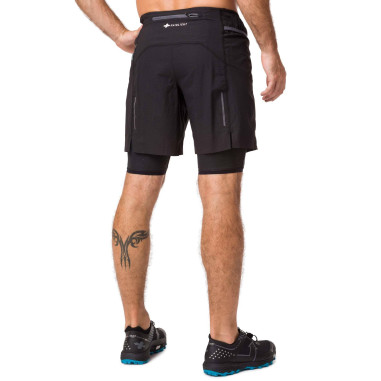 Short Running RAIDLIGHT Homme RESPONSIV 2IN1 Noir
