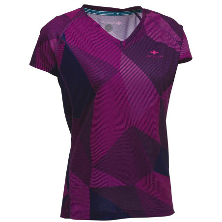 T-Shirt Running RAIDLIGHT Femme Manches Courtes TECHNICAL Pourpre/Violet PE 2020