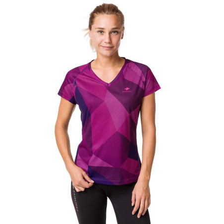 T-Shirt Running RAIDLIGHT Femme Manches Courtes TECHNICAL Violet