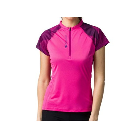 T-Shirt Running RAIDLIGHT Femme Manches Courtes ACTIVE RUN Rose