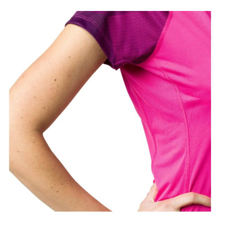 T-Shirt Running RAIDLIGHT Femme Manches Courtes ACTIVE RUN Violet AH 2020