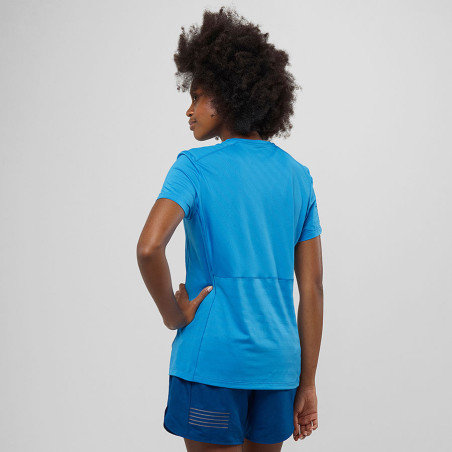 T-Shirt Running SALOMON Femme XA Tee W Bleu PE 2019