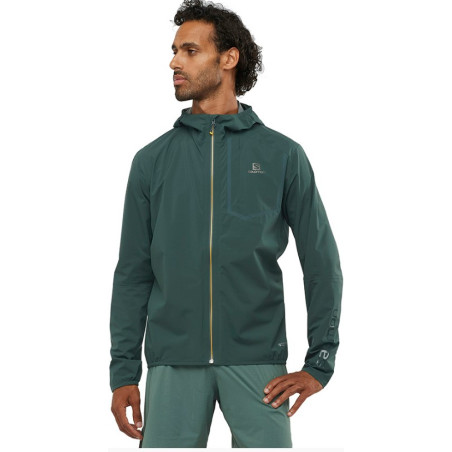 Veste Running SALOMON Homme BONATTI PRO Kaki