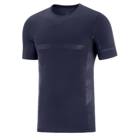 T-Shirt Running SALOMON Homme SENSE SEAMLESS Marine