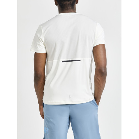 T-Shirt Running Homme CRAFT CORE CHARGE SS BLANC AH 2021