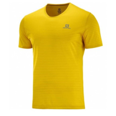 T-Shirt Running SALOMON Homme SENSE TEE Jaune