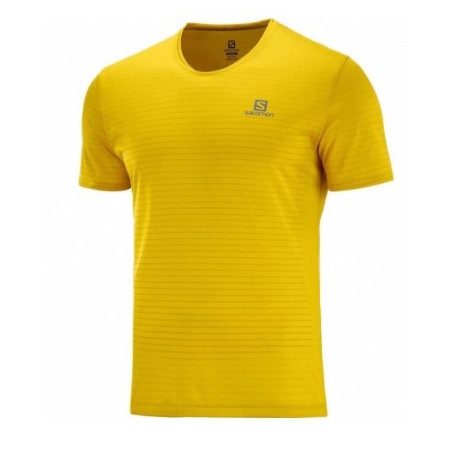 T-Shirt Running SALOMON Homme SENSE TEE Jaune