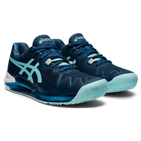 Chaussures ASICS Femme GEL-RESOLUTION 8 Toutes Surfaces Bleu PE 2022