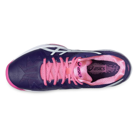 Chaussure ASICS Femme Gel-Solution Speed 3 Clay Purple / Rose Fushia PE 2016