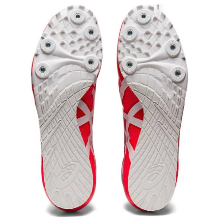 Chaussures Run Pointes ASICS Homme HYPER LD6 Blanc / Rouge PE 2023