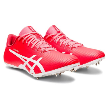 Chaussures Run Pointes ASICS Homme HYPER MD8 Blanc / Rouge PE 2023