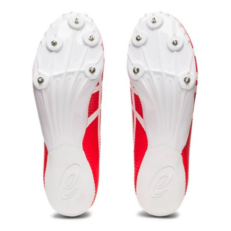 Chaussures Run Pointes ASICS Homme HYPER MD 8 Blanc / Rose PE 2023