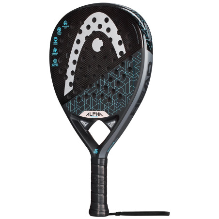 Raquette Padel HEAD Graphene 360 Alpha Motion with CB Noir / Gris 2019
