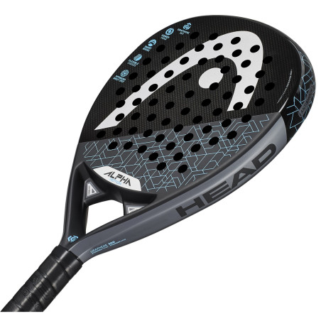 Raquette Padel HEAD Graphene 360 Alpha Motion with CB Noir / Gris 2019