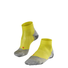 Chaussettes FALKE Homme RU5 SHORT Grise / Jaune 2