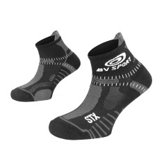 Chaussettes Running Trail BV SPORT STX Evo Noire / Grise