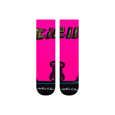 Chaussettes STANCE Homme CINELLI RP PERF Rose / Noir 2