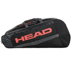 Sac de Tennis HEAD BASE RACQUET L 9R Noir / Rouge PE 2023 2