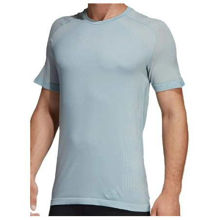 T-Shirt Running ADIDAS Homme ULTRa Light Bleu PE 2019