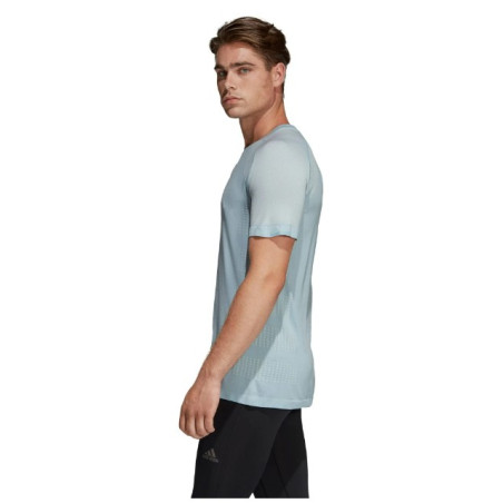 T-Shirt Running ADIDAS Homme ULTRa Light Bleu PE 2019