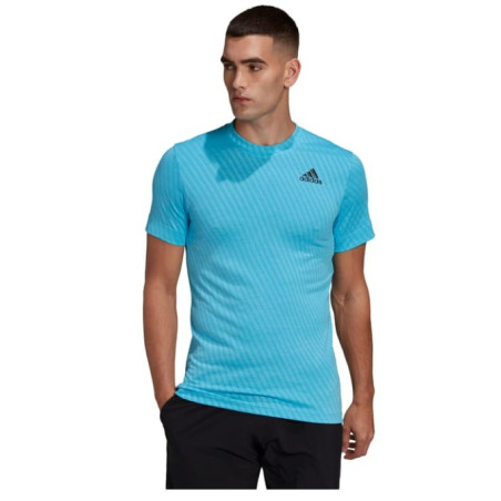 T-Shirt ADIDAS Homme FREELIFT TEE Turquoise PE 2022