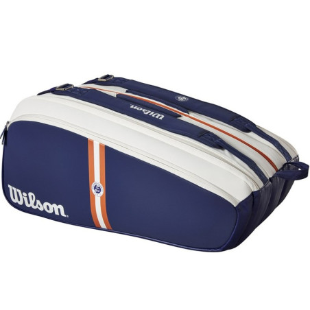 Thermo-Bag WILSON ROLAND GARROS SUPER TOUR 15PK Blanc / Marine 2023