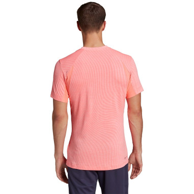 T-Shirt ADIDAS Homme FREELIFT TEE Rose / Noir...