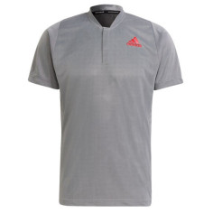 Polo ADIDAS Homme FRLT PB Gris / Rouge PE 2021
