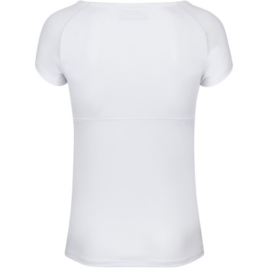 T-Shirt BABOLAT Fille PLAY Cap Sleeve Blanc 2020