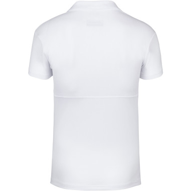 Polo BABOLAT Fille PLAY Blanc 2020