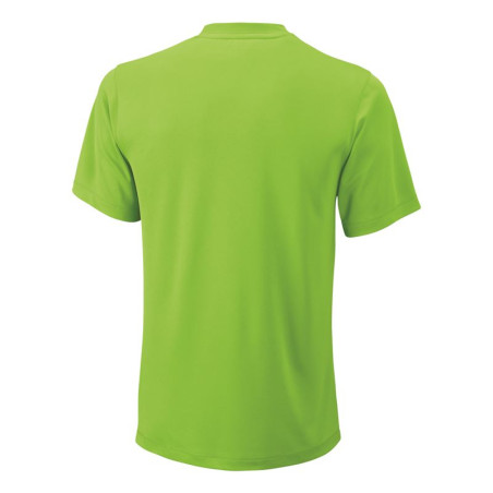 T-Shirt WILSON Homme M UW HENELY Vert Jasmin AH 2017