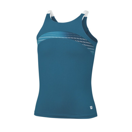Débardeur WILSON Fille Colorflight Tank Ultramarine 2016