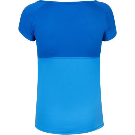 T-Shirt BABOLAT Fille PLAY Cap Sleeve Bleu 2017