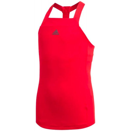 Débardeur ADIDAS Fille G BARRICADE Tank Rouge / Noir