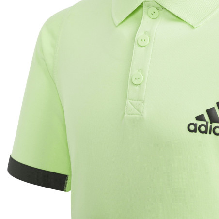 Polo ADIDAS Garçon New York Vert AH 2019