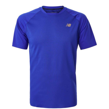 T-Shirt NEW BALANCE Homme TOURNAMENT Bleu 2019