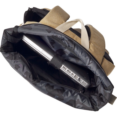 Sac à dos WILSON BACKPACK LIFESTYLE FOLDOVER Blanc / Beige PE 2023 