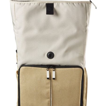 Sac à dos WILSON BACKPACK LIFESTYLE FOLDOVER Blanc / Beige PE 2023 