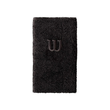 Poignets Eponge WILSON Extra Wide x2 Noir PE 2022