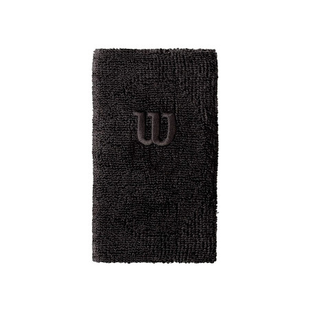 Poignets Eponge WILSON Extra Wide Noir PE 2022
